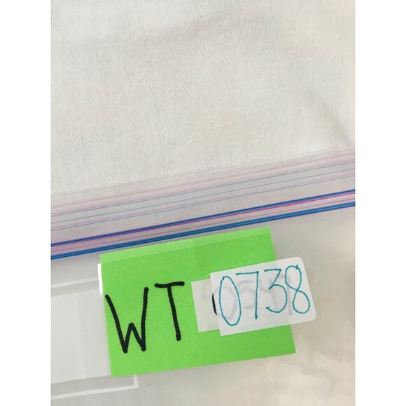 Croft and Barrow Women Top Size Small White with Floral Lace Front Short Sleeves - Picture 16 of 16